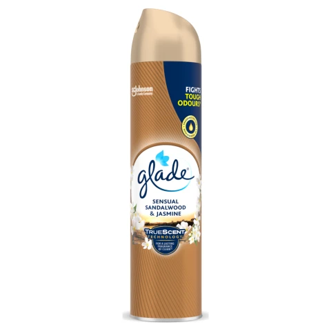 Glade Aerosol Air Freshener Sandalwood & Jasmine 300ml
