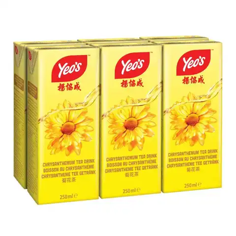 Yeo's Chrysanthemum Tea 6x250ml
