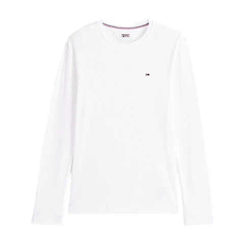 TJM ORIGINAL RIB LONGSLEEVE TEE Men CLASSIC WHITE XS