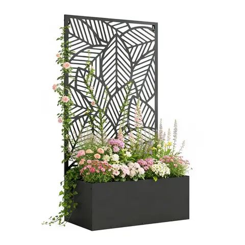 Wandblumenkasten für blühende Wände