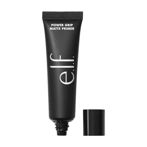 e.l.f. Power Grip Matte Primer 26ml – mattierende Gel-Make-up-Grundierung mit Niacinamid, klebriger Grip für extra langen Halt, mattes Finish, alle Hauttypen, vegan & tierversuchsfrei