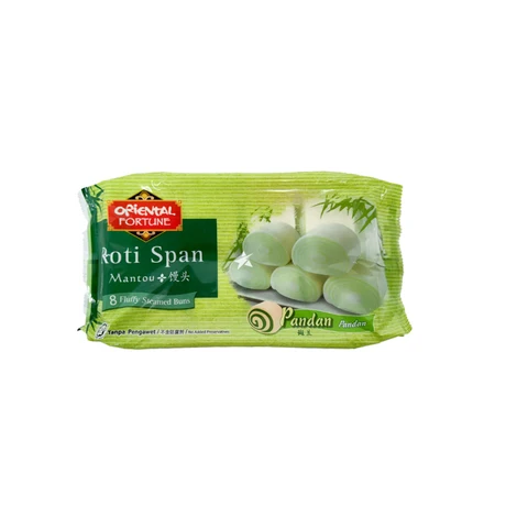 Oriental Fortune Steamed Buns - Pandan Flavor 360g
