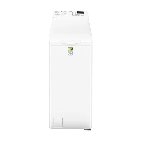 AEG Waschmaschine Toplader, 40 cm, 6 kg, Serie 6000 ProSense - Mengenautomatik - Smarte Beladungserkennung, A, Nachlegefunktion, Wasserstopp & -Schutzalarm, Inverter Motor, 1400 U/min, LTR6A41460 [Energieklasse A]