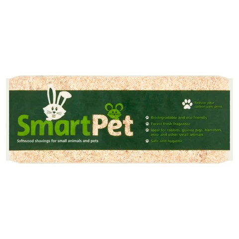 Smart Pet Small Animal Wood Shavings Bale 1kg