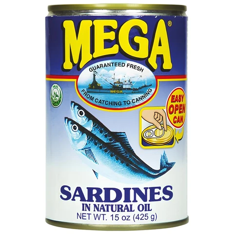 Mega Sardinen in Öl 425 g