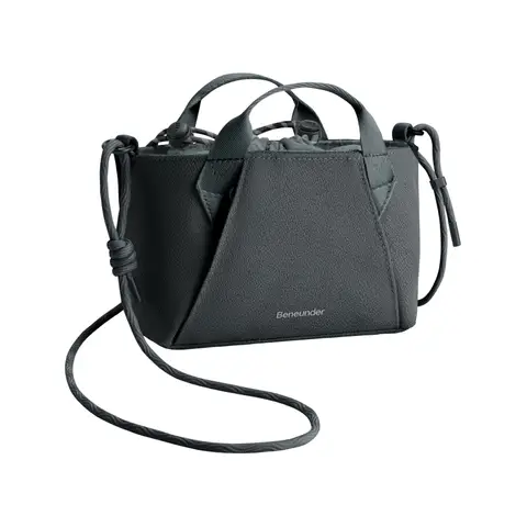 Beneunder LC699, Lightweight Expandable Mini Crossbody Bag, Black
