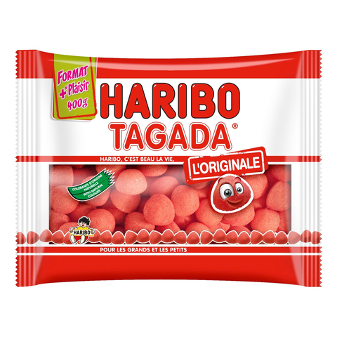 Bonbons Tagada HARIBO le sachet de 400g