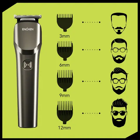 ENCHEN Beardo 2 Electric Hair Trimmer Hair Cutting Machine For Men With Type-C Rechargeable Grooming Tools,1pc
