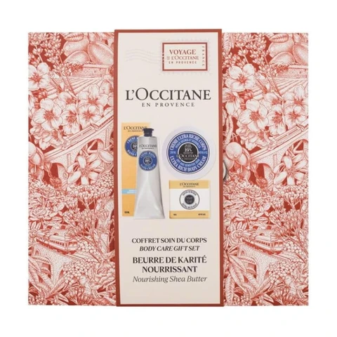 L'Occitane Sheabutter 150 ml + 100 g + 200 ml Set 3-teilig