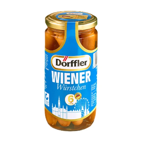Dörffler Wiener Würstchen 10 x 50 g X 6