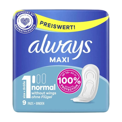 ALWAYS - Culottes Maxi Normal - Lot de 9 culottes