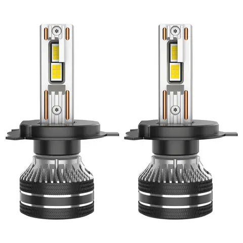 ENdureLite M27 H4 Superhelle Birnen, 20.000 lm, 6000 K kaltweiß, IP68 wasserdicht, für Nebelscheinwerfer, 2er-Pack