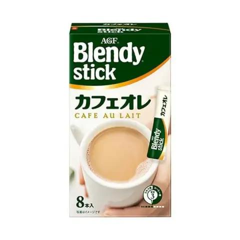 AGF Blendy Stick Cafe Au Lait Instant Coffee (8.8g x 8 sticks)
