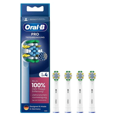 ORAL-B Professionelle Tiefenreinigung Ersatzbürstenköpfe 4er-Pack