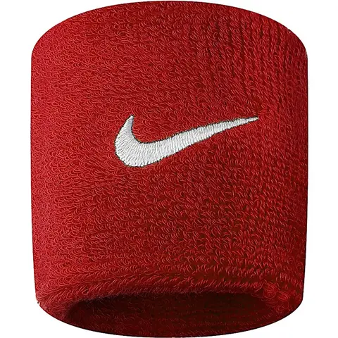 Nike NNN04-601 Swoosh Poignets éponge - Rouge