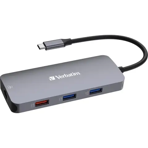 Verbatim USB-C Pro Multiport Hub met 9 poorten