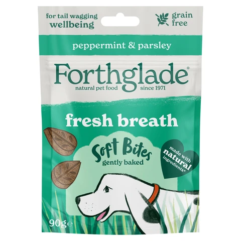 Forthglade Functional Natural Fresh Breath Soft Bite Treat 90g