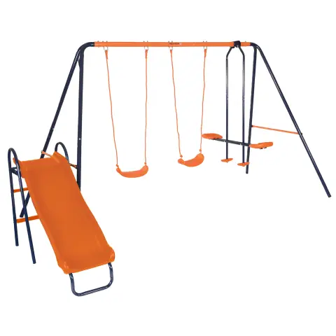 Hedstrom Europa: 2 x Swing, Glider, Slide