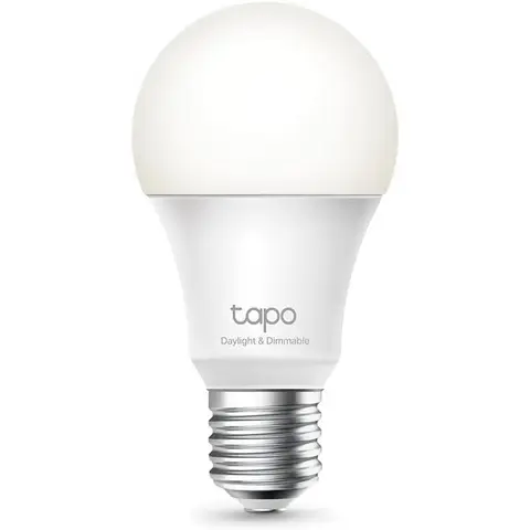 Tapo TP-Link L520E Smart WiFi Light Bulb E27 Cool White and Dimmable, No Hub Required, Compatible with Alexa, Google Assistant, Flows and Schedules