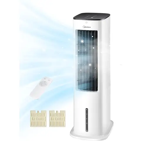 Midea Luftkühler 4-in-1 Turmventilator+Luftbefeuchter+Luftreiniger Fernbedienung 5L Wassertank