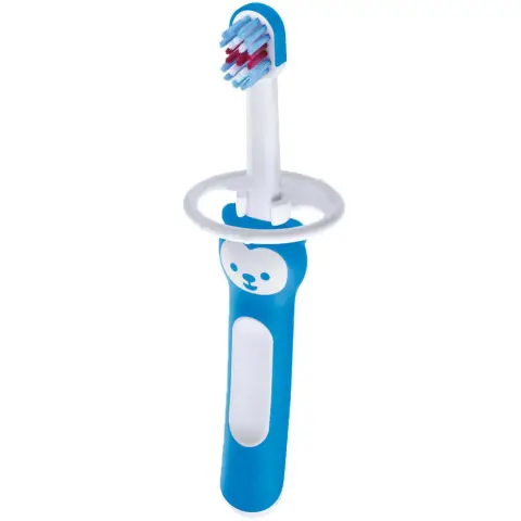 MAM Baby's Brush with Safety Shield Blue