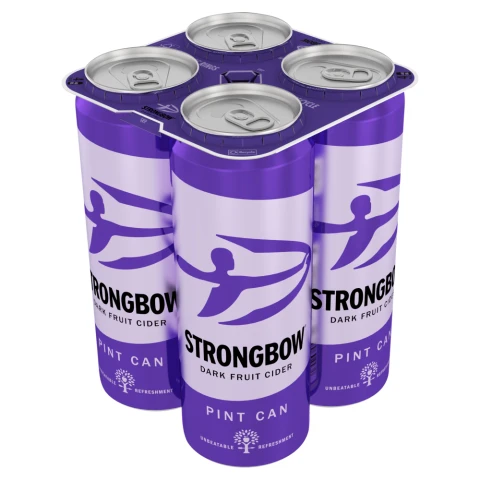 Strongbow Dark Fruit 4Pk Pint - 4% 4X568ML