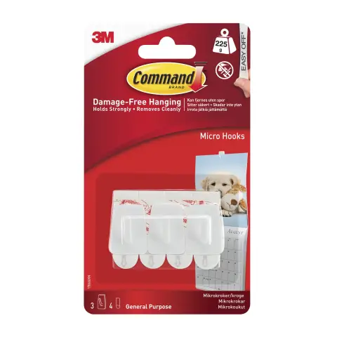 17066 MICRO HOOKS (3) PK10     NT