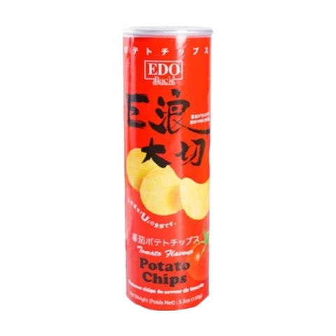 EDO Potato Chips Tomato Flavour 150g