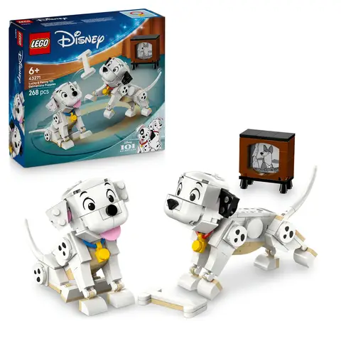 LEGO Disney Classic 43271 Lucky & Penny 101 Dalmatiens Chiots Lot de 297