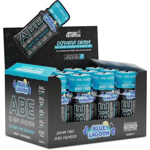 Applied Nutrition ABE Shot Blue Lagoon 12 × 60ml