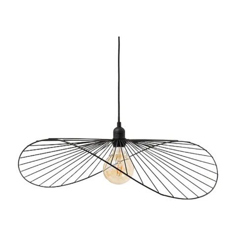 Adelia Pendelleuchte Ø 58 cm schwarzes Metall