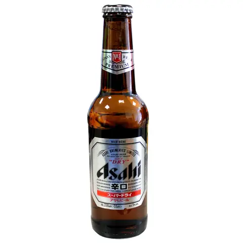 ASAHI Super Dry Bière japonaise 5 % version UE - 33 cl