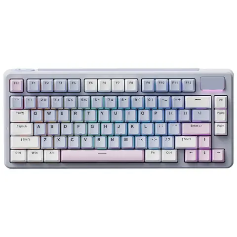 RAPOO V700DIY 75% Mechanical Tri-Mode Keyboards, QWERTY US layout, Gasket Mount-BP