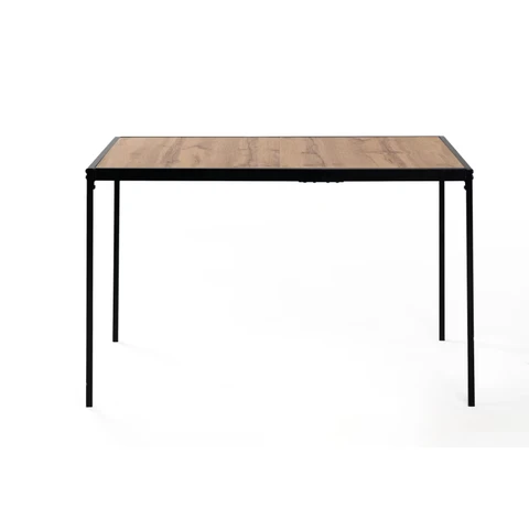 Urban Meuble DINING TABLE Wood Finish 120x75 with Metal Frame