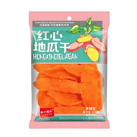 Jiajianchengchu Rote Süßkartoffelscheiben 110 g