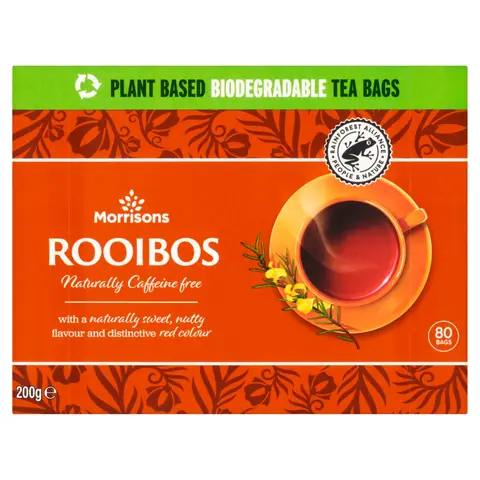 Morrisons Rooibos 80 Tea Bags 200g