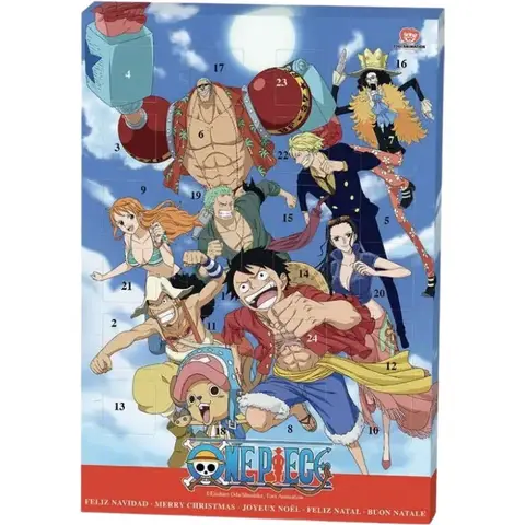 ONE PIECE Advent Calendar Chocolate 65g