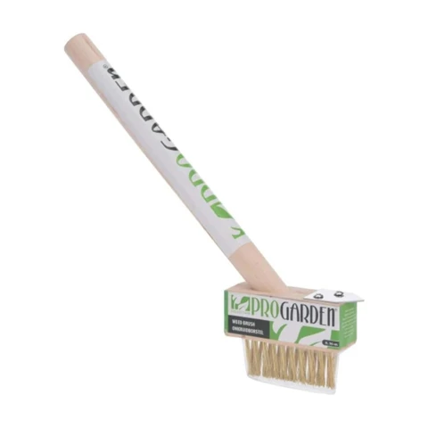ProGarden Onkruidborstel met Handvat en Schraper 37 cm Staaldraad