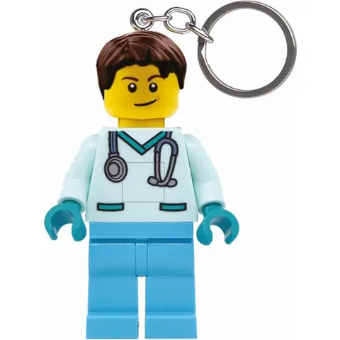 Lego - Sleutelhanger met LED - Medisch Personeel (4006036-KE194H) / Kinderaccessoires