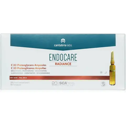 ENDOCARE RADIANCE C20 PROTEOGLYCANEN olievrije ampullen 30 x 2 ml