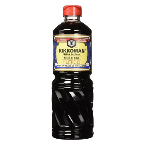 Sauce Soja Kikkoman Lot 6 x 1 L (Format Économique)