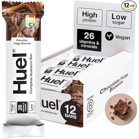 Huel Chocolate Fudge Brownie Complete Nutrition Bar 55g