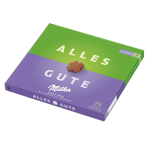 Milka Schokoladengeschenkbox Alles Gute zum Geburtstag 110g