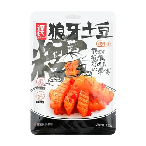 Genji food Chips de pommes de terre saveur barbecue 120 g