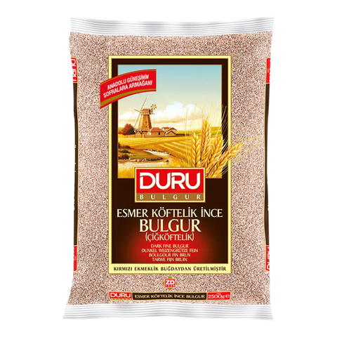 Duru Esmer Koftelik Ince Bulgur 1KG (Cigkoftelik)