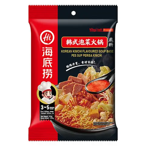 HAIDILAO  Hot Pot Soup Base - Korean Kimchi Flavor 200g