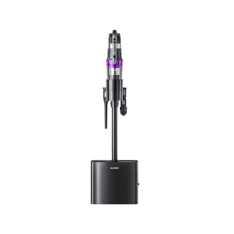 Eureka Floorcare Cordless Vacuum Cleaner – Lightweight Stick Design, Docking Station, Multi-Surface Cleaning, Black – NEC490SE