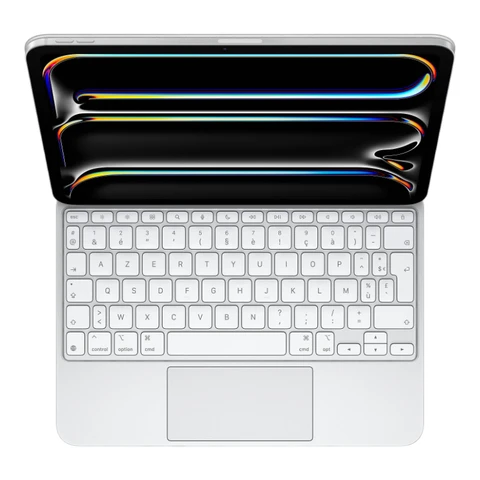 Apple Magic Keyboard français pour iPad Pro M5 11 pouces - Blanc