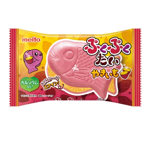 Meito Pukupukutai Roasted Sweet Potato Wafer 16.5g