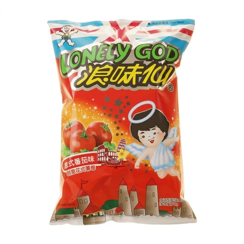 Want Want Lonely God Italian Tomato Flavor with Sweetener, 70g